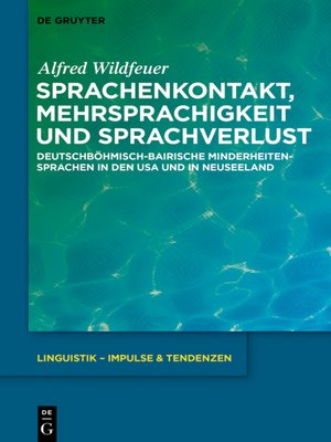 cover image of Sprachenkontakt, Mehrsprachigkeit und Sprachverlust